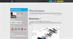 Desktop Screenshot of monxhistoirex.skyrock.com