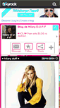 Mobile Screenshot of hilary-d-u-f-f.skyrock.com