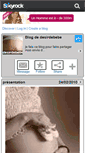 Mobile Screenshot of desirdebebe.skyrock.com