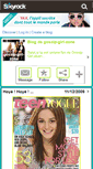 Mobile Screenshot of gossip-girl-zone.skyrock.com