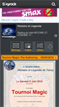 Mobile Screenshot of histoirelegende.skyrock.com