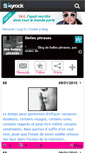 Mobile Screenshot of des-belles-phrases.skyrock.com