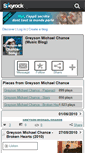 Mobile Screenshot of greyson-m-chance-song.skyrock.com