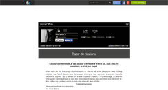 Desktop Screenshot of bazarofme.skyrock.com