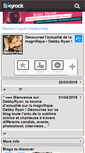 Mobile Screenshot of debbyryan.skyrock.com