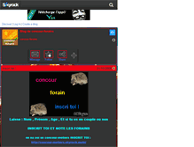 Tablet Screenshot of concour-forains.skyrock.com