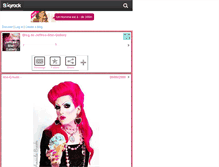 Tablet Screenshot of jeffree-star-gallery.skyrock.com