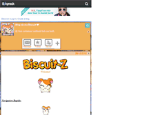 Tablet Screenshot of biscuit-z.skyrock.com