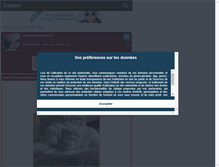 Tablet Screenshot of lilychir.skyrock.com