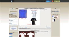 Desktop Screenshot of maillotdefoot2011.skyrock.com