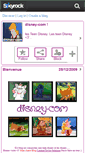 Mobile Screenshot of disney-com.skyrock.com