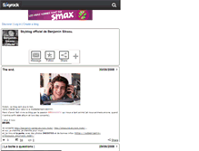 Tablet Screenshot of benjamin-siksou-officiel.skyrock.com