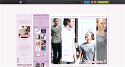 Desktop Screenshot of chloemrtz.skyrock.com