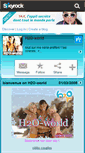 Mobile Screenshot of h2o-world.skyrock.com