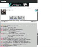Tablet Screenshot of fiction-justin-drew-fics.skyrock.com