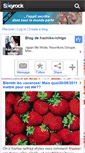 Mobile Screenshot of hachiko-ichigo.skyrock.com