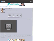 Tablet Screenshot of californiapeople.skyrock.com