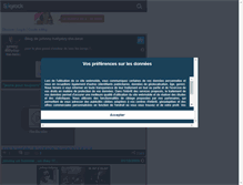 Tablet Screenshot of johnny-hallyday-the-best.skyrock.com