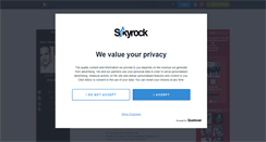 Desktop Screenshot of beyondbromance.skyrock.com