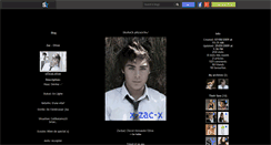 Desktop Screenshot of official-efron.skyrock.com