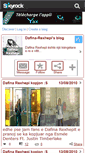 Mobile Screenshot of dafina-rexhepi.skyrock.com