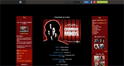 Desktop Screenshot of esprits-criminel.skyrock.com
