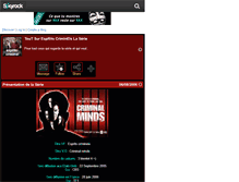 Tablet Screenshot of esprits-criminel.skyrock.com