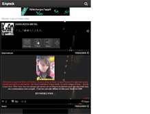 Tablet Screenshot of hard-rock-metal.skyrock.com