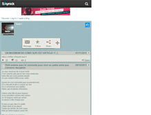 Tablet Screenshot of belle-gosse33320.skyrock.com
