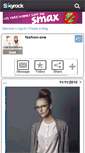 Mobile Screenshot of fashionone-look.skyrock.com