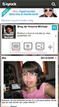 Mobile Screenshot of histoire-michael.skyrock.com