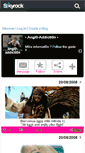 Mobile Screenshot of angl0-addicti0n.skyrock.com