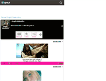 Tablet Screenshot of angl0-addicti0n.skyrock.com