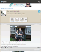Tablet Screenshot of colombier-martin.skyrock.com