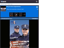 Tablet Screenshot of dream-of-gendarmerie.skyrock.com