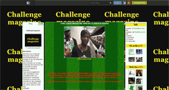 Desktop Screenshot of challengemagazine.skyrock.com