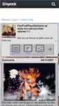 Mobile Screenshot of fanficxfleurdecerisier.skyrock.com