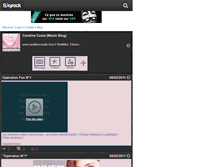 Tablet Screenshot of caroline0nline.skyrock.com