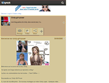 Tablet Screenshot of cindy-girl-power.skyrock.com