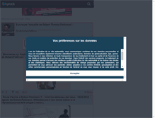Tablet Screenshot of pattinsonrobert-fr.skyrock.com