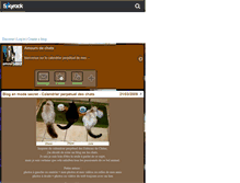 Tablet Screenshot of amoursdechat.skyrock.com