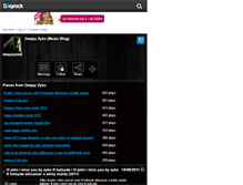 Tablet Screenshot of deejayzykomixer1.skyrock.com