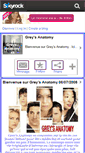 Mobile Screenshot of greys--anatomy-xx.skyrock.com