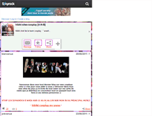 Tablet Screenshot of hibiki-sites-cosplay.skyrock.com