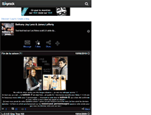 Tablet Screenshot of bethany-et-james.skyrock.com