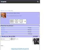 Tablet Screenshot of ana-johnsson.skyrock.com