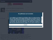 Tablet Screenshot of miley1201.skyrock.com