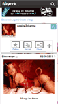 Mobile Screenshot of copine2charme.skyrock.com