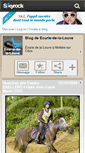 Mobile Screenshot of ecurie-de-la-louve.skyrock.com