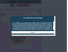 Tablet Screenshot of laura-notre-fille.skyrock.com